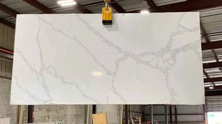 Calacatta Royal Quartz Countertop Slab